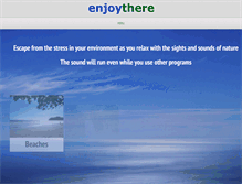 Tablet Screenshot of enjoythere.com